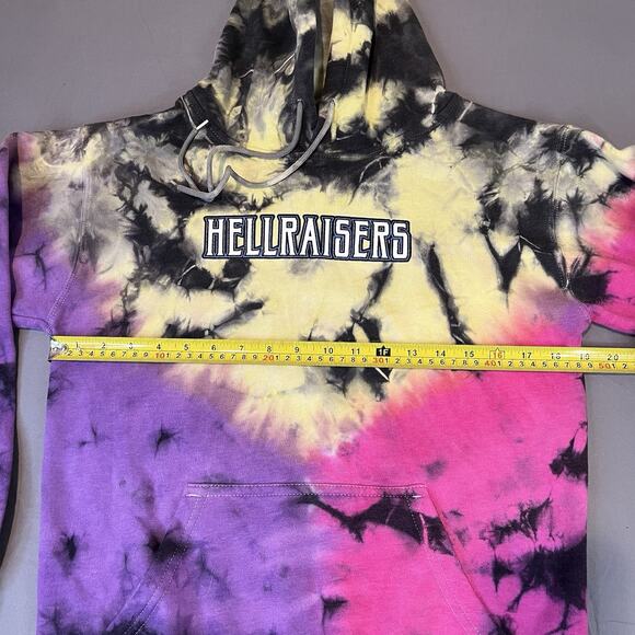 Hellraisers Assholes*s* Live Forever Hoodie Pullover Sweatshirt Tie Dye - Small - Picture 4 of 5